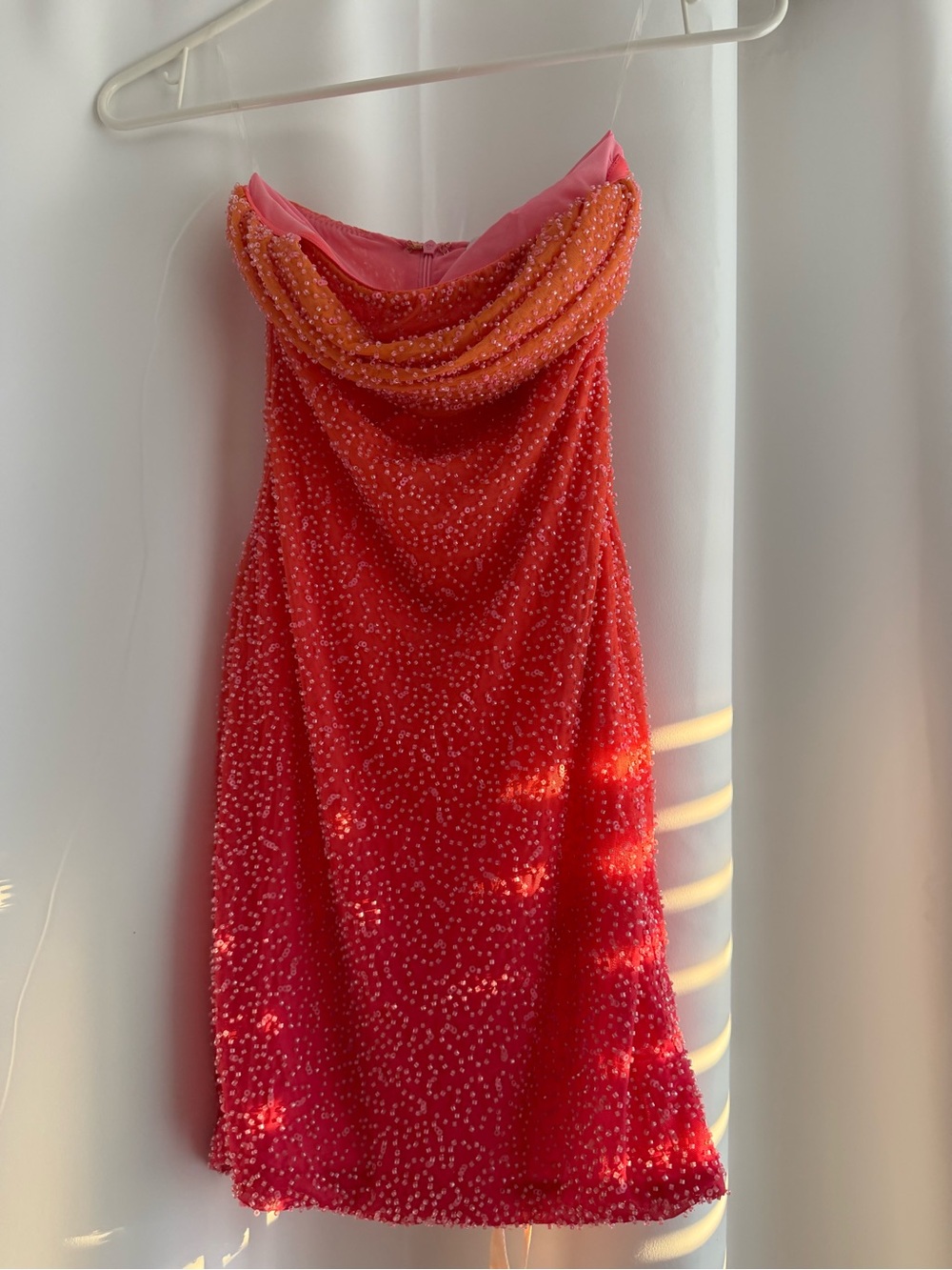 NWT Oh Polly Pink & Orange Ombré Dress - Picture 5 of 5